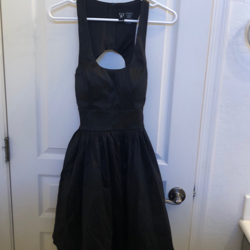 black homecoming dress